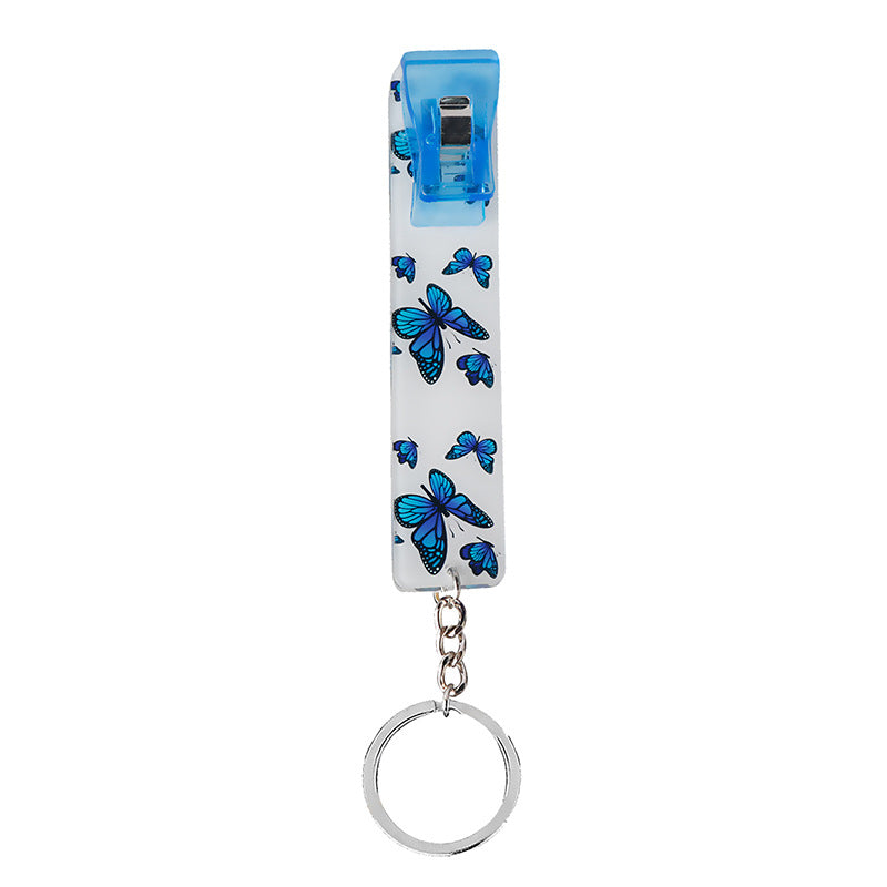 Wholesale Contactless Card Reader Clip Acrylic Keychain